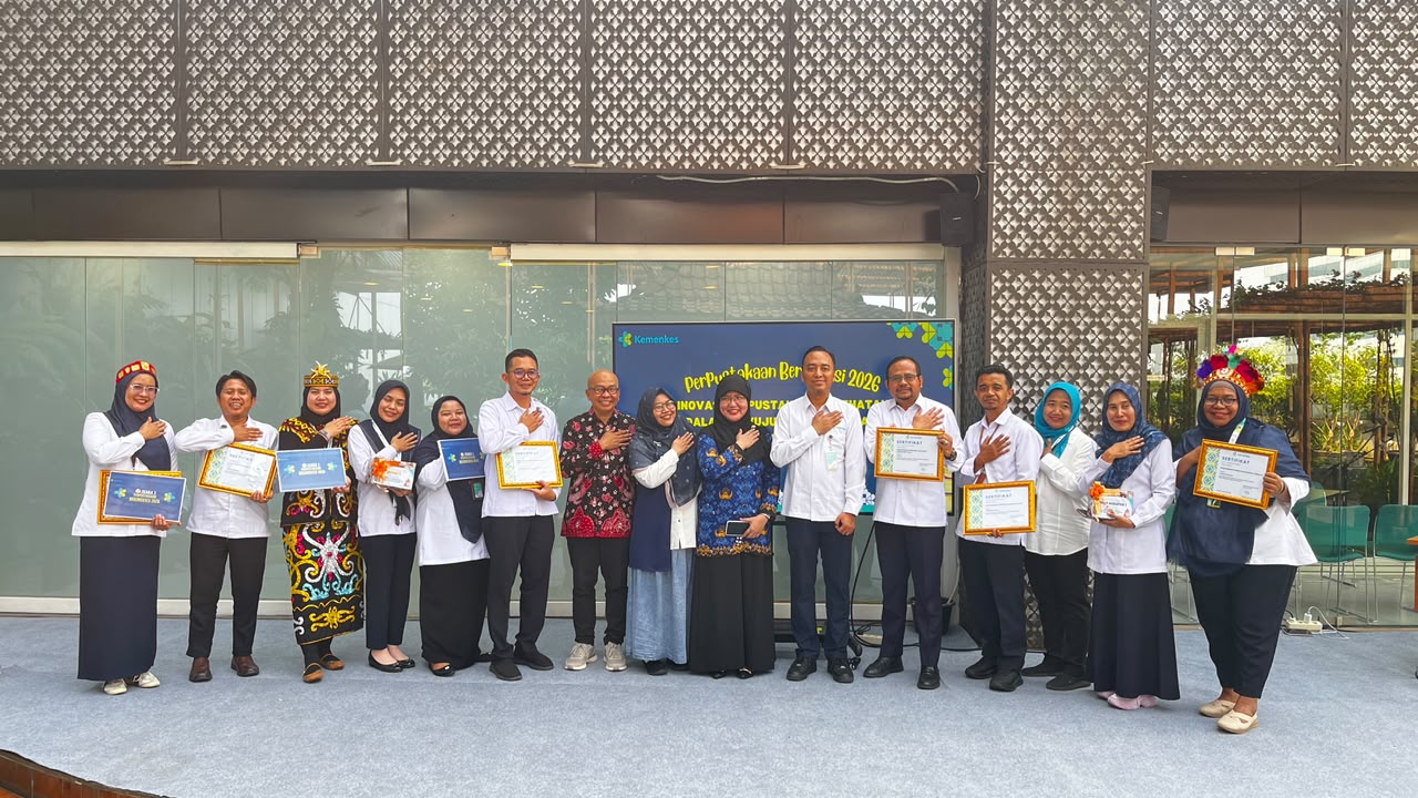 Juara III Dalam Kegiatan Perpustakaan Berinovasi di Lingkungan Kementerian Kesehatan Tahun 2026